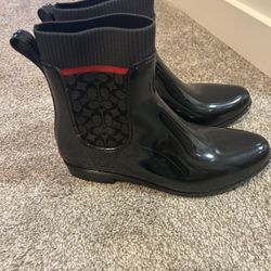 Women’s New Coach Brand Rain Boots~*~* size 11