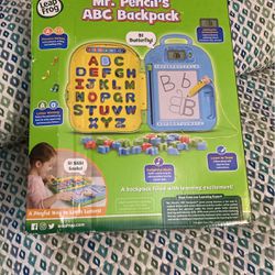 Mr.pencil’s Abc Back Pack  $20.00