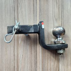 Hitch Ball, Drawbar, Pin and Clip