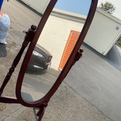 Vintage Standing Mirror 