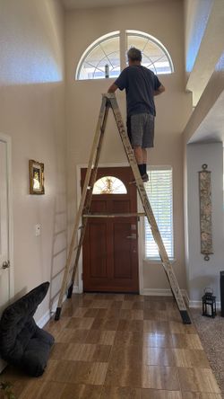 Werner ladder 10 feet foot 10’