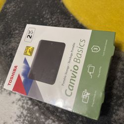 Toshiba brand new 2TB external 