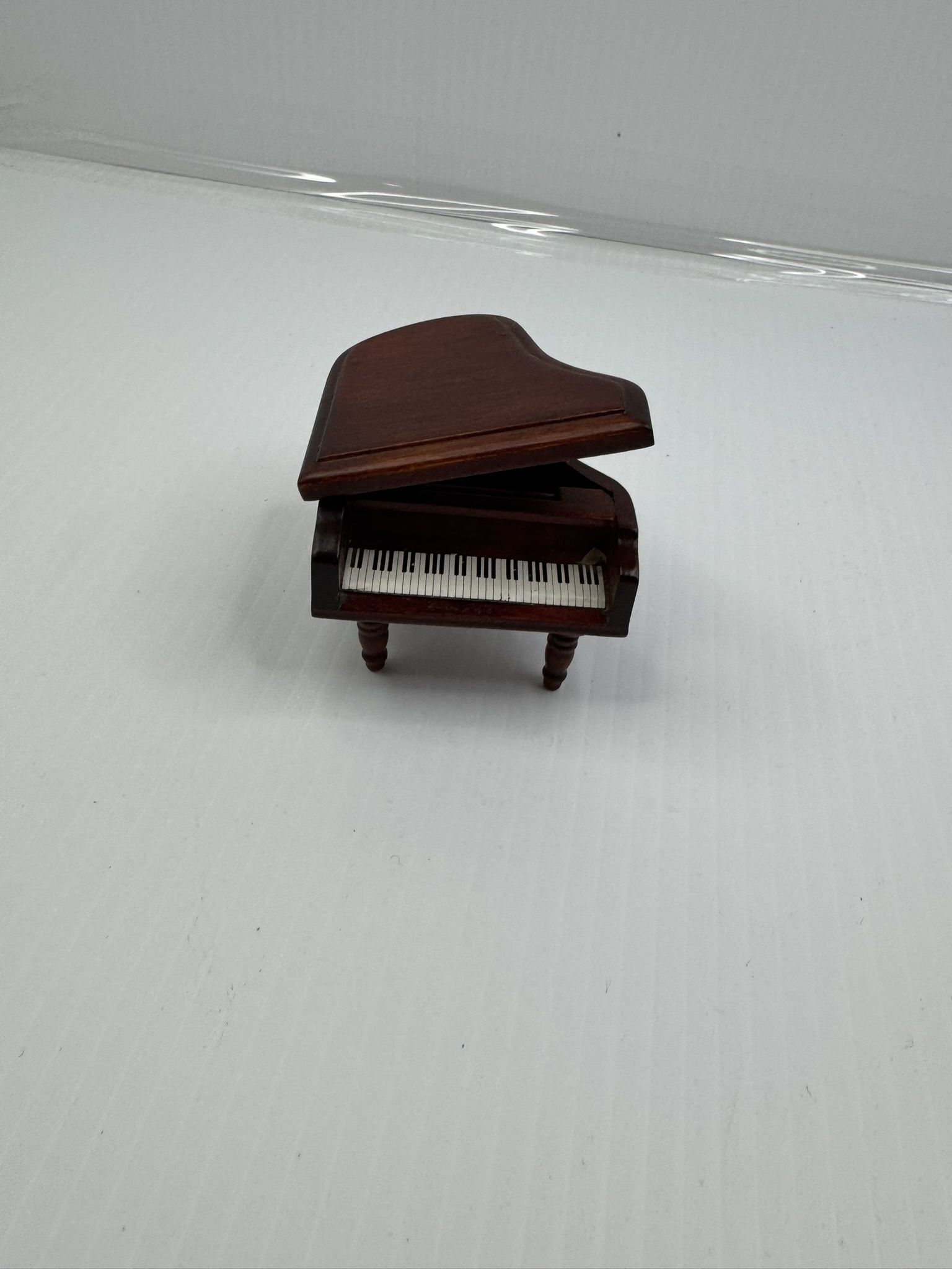 Vtg Dollhouse Miniature Grand Piano