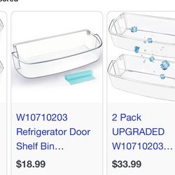 Refrigerator Door Bin