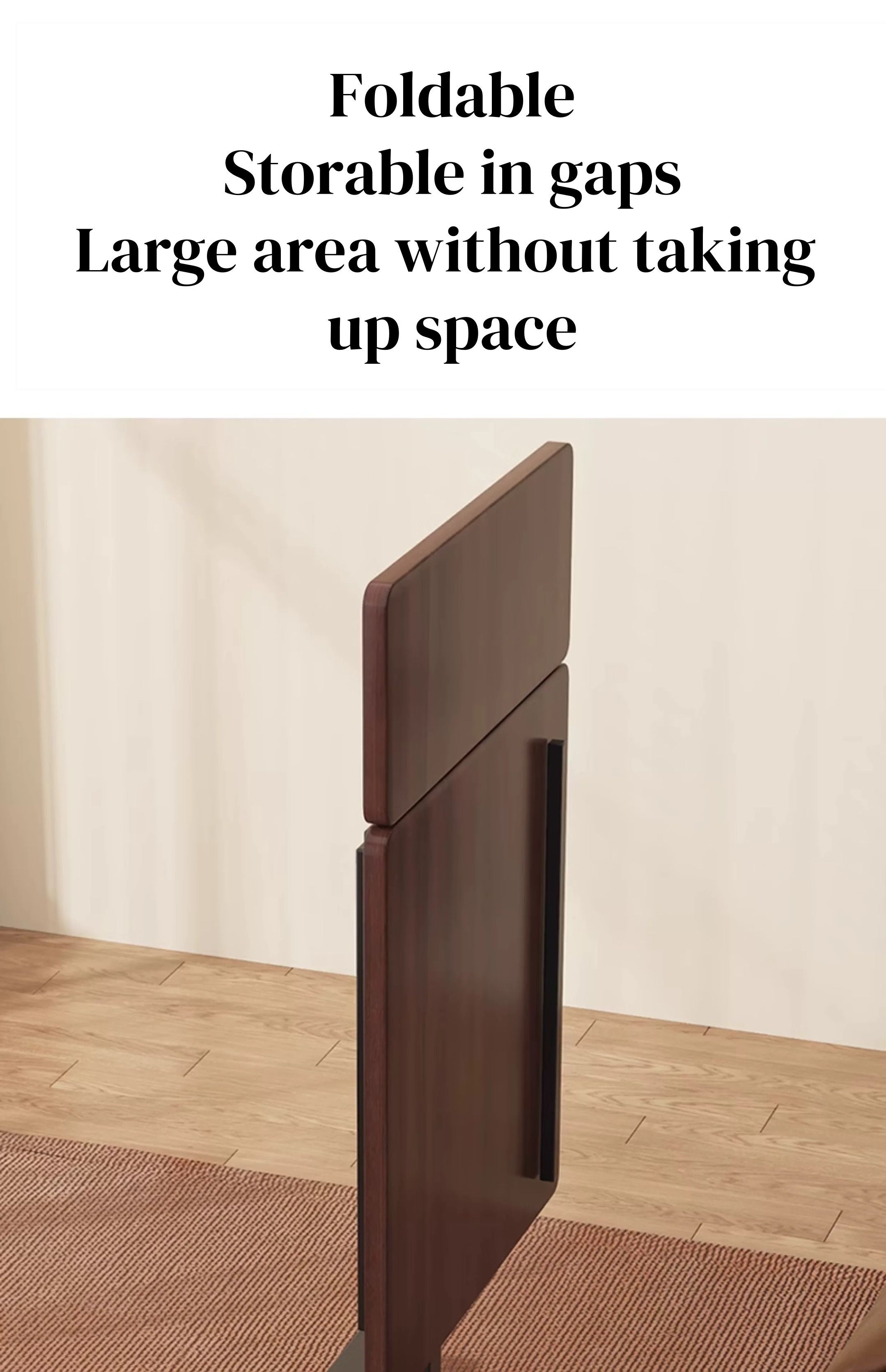 Bedside Table,Folding Overbed Bedside Desk Mobile Rolling Laptop Stand Tilting Overbed Table with Wheels Height Adjustable Tray Table for Laptop Bed S