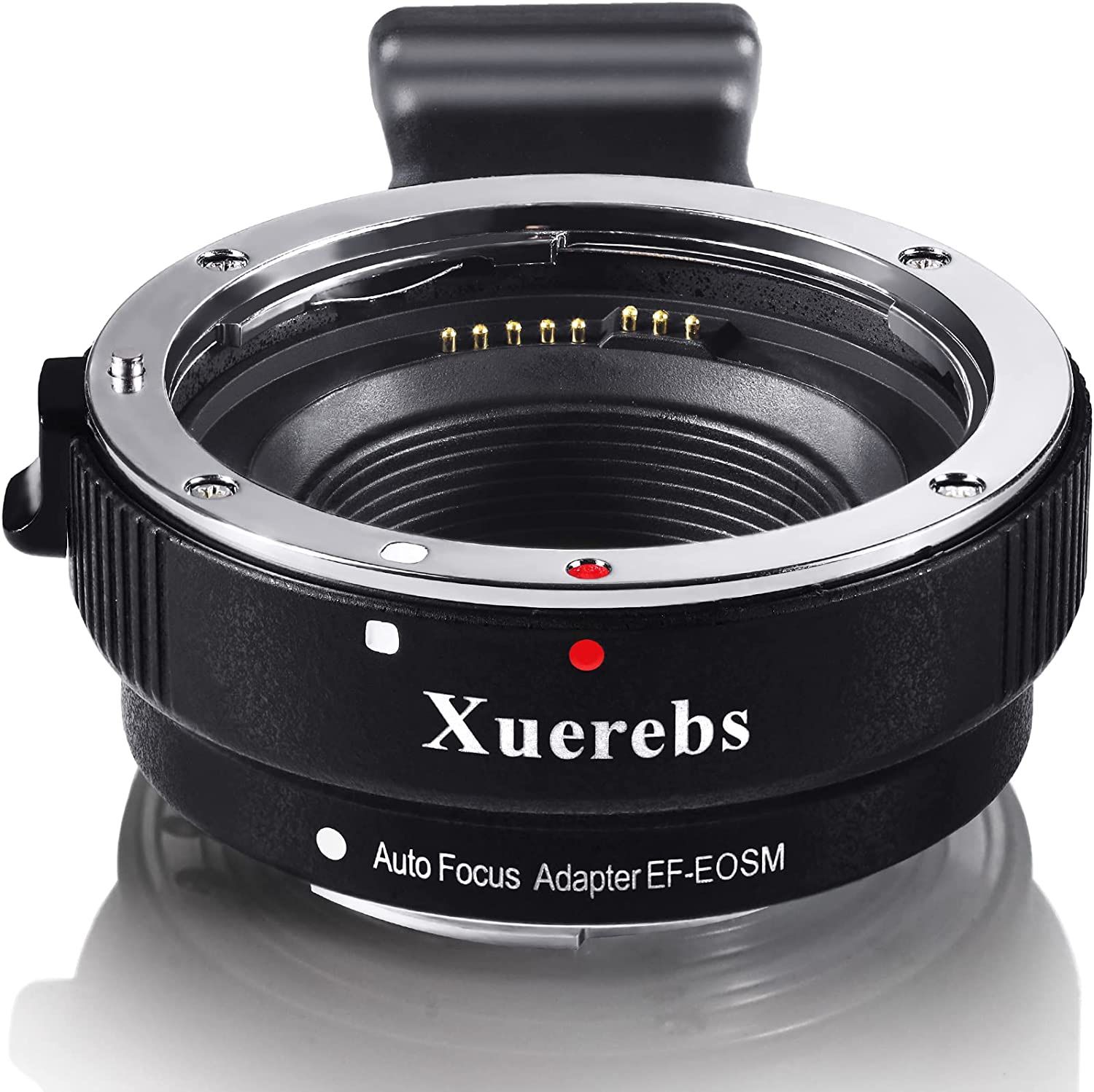 Xuerebs EF-EOS M Auto-Focus Lens Mount Adapter Compatible for EF/EF-S Lens to Canon EOS M (EF-M Mount) Mirrorless Camera Lens Converter