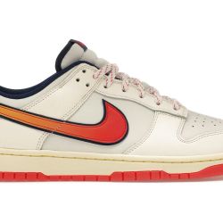 Nike Dunk Low Retro Lettering Pale Ivory/ Light Crimson Sale