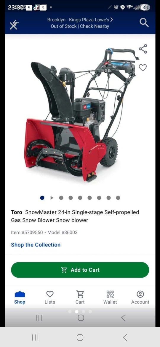 Snow Blower