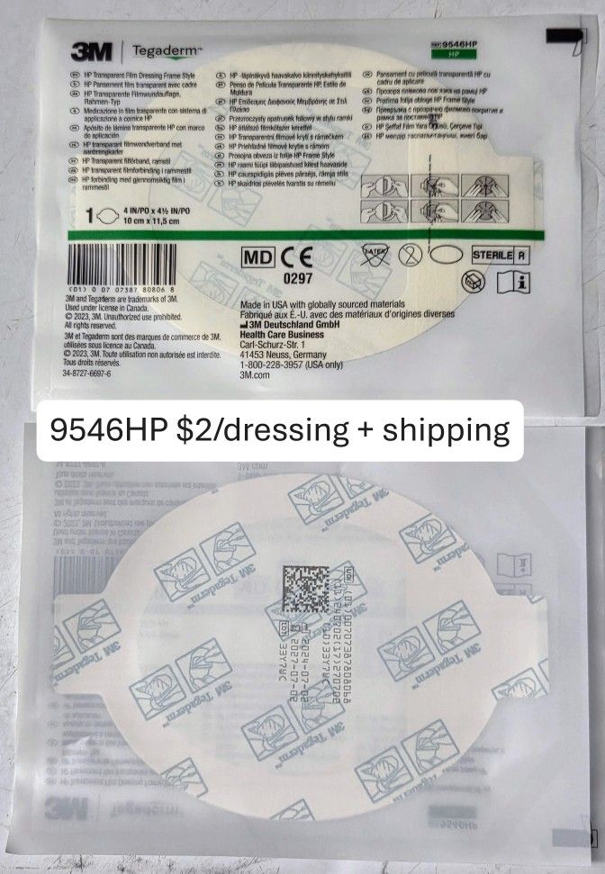 Sterile Tegaderm HP Dressing