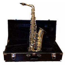 Cannonball Salt Lake City Alcazar Alto Saxophone Gold Lacquer With Case, Mouthpiece, Ligature
