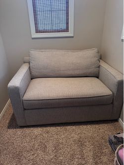 Crate & Barrel Axis Chair-and-a-Half – Excellent Condition
