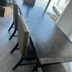 Leaving Cali Moving Sale - 8 Seater Dining Table w/Bench Seat.