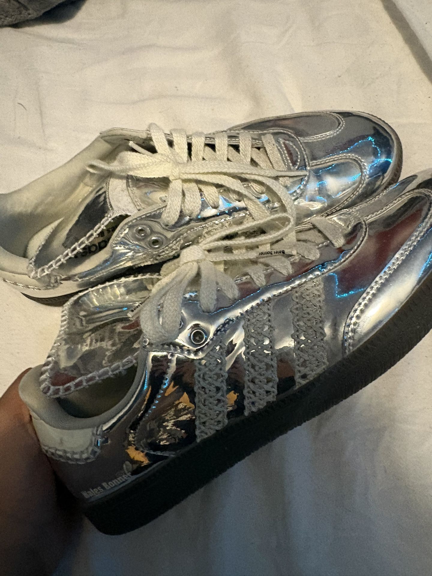 Adidas Samba X Wales Bonner ‘silver metallic’