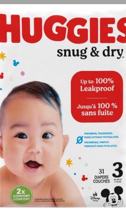 Huggies Snug & Dry Size 3