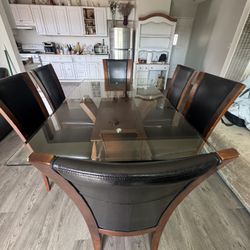 6 Chairs Dining Table