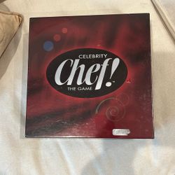 Celebrity chef the game unopened in original shrink wrap