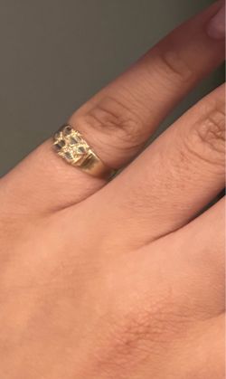 10k nugget ring