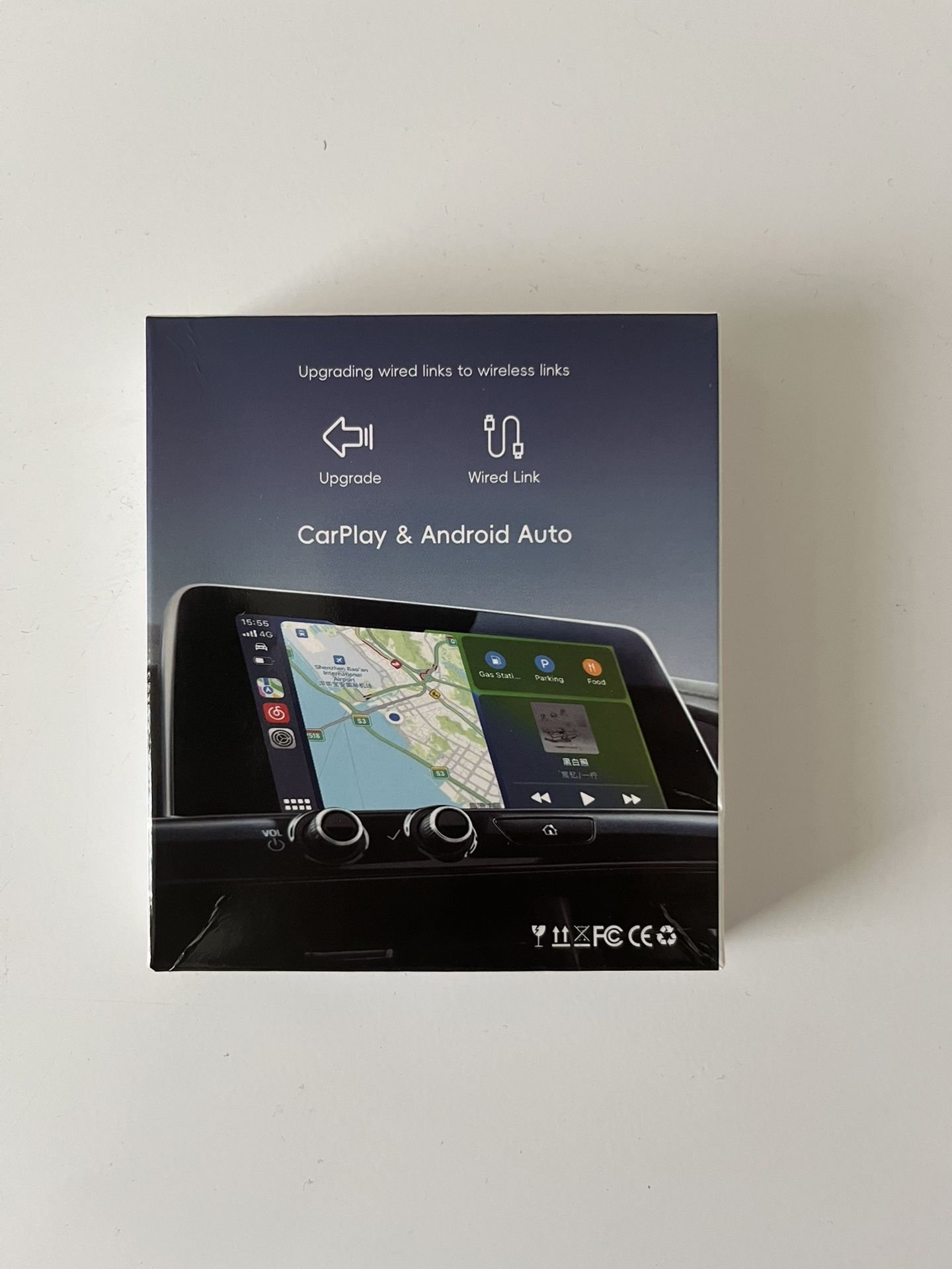 Wireless CarPlay Android Auto Adapter w/ USB-C | OEM Plug & Play