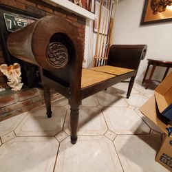 Mid 20th Century English Regency Style Mahogany Benches