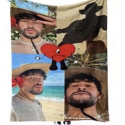 Bad Bunny Blanket