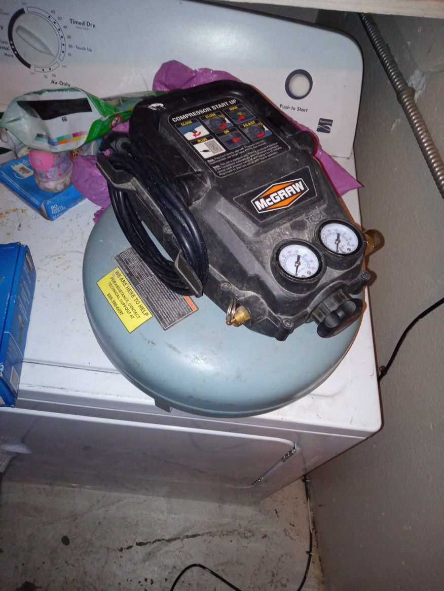 MCGRAW AIR COMPRESSOR