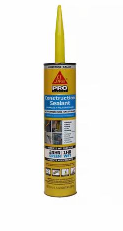 Sika 10.1 fl. oz. Sikaflex All Purpose Non-Sag Construction Sealant in Limestone