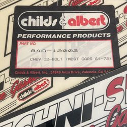 Chevy 12 Bolt Rear End  Differiantial Gaskets