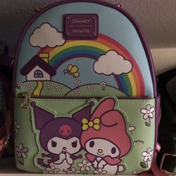 Kuromi And My Melody Loungefly Backpack