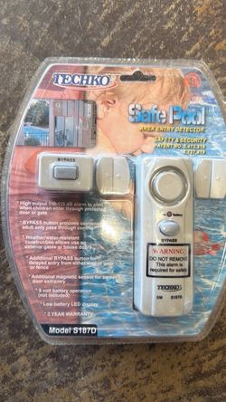 Techko Safe Pool Area Entry Detector S187D