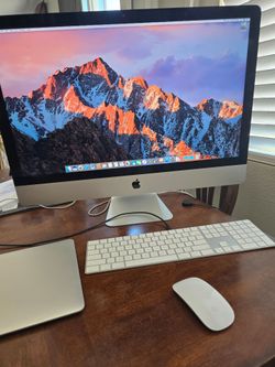 iMac 27" (2012 Late) i5 8GB DDR 1TB IOS Sierra
