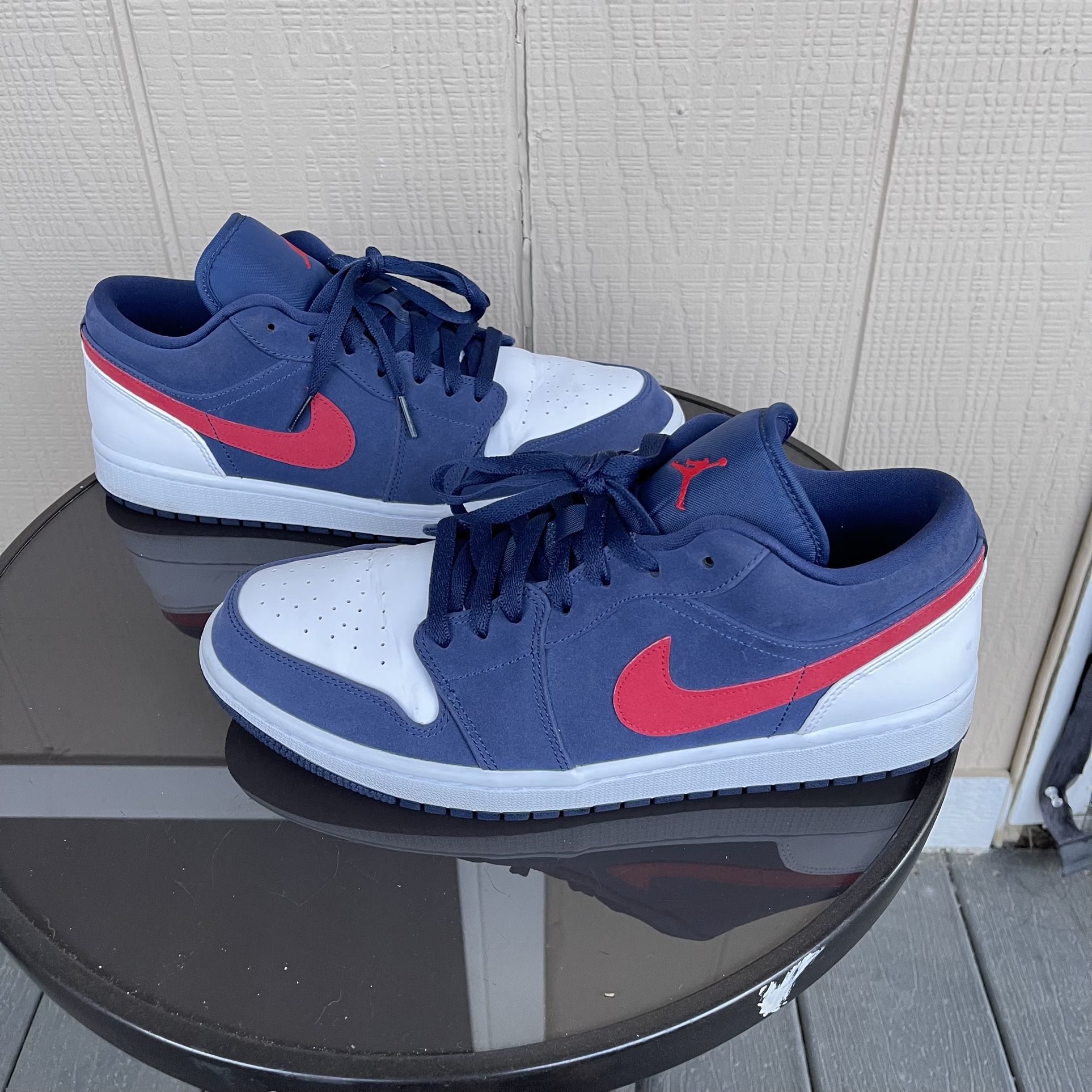 Pre- Owned Men Air Jordan 1 USA Sneaker/ Basketball Shoe CZ8454-400 Size 11.5