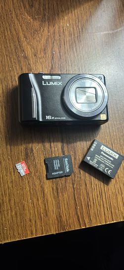 LUMIX PANASONIC tz-18 optical zoom 16x