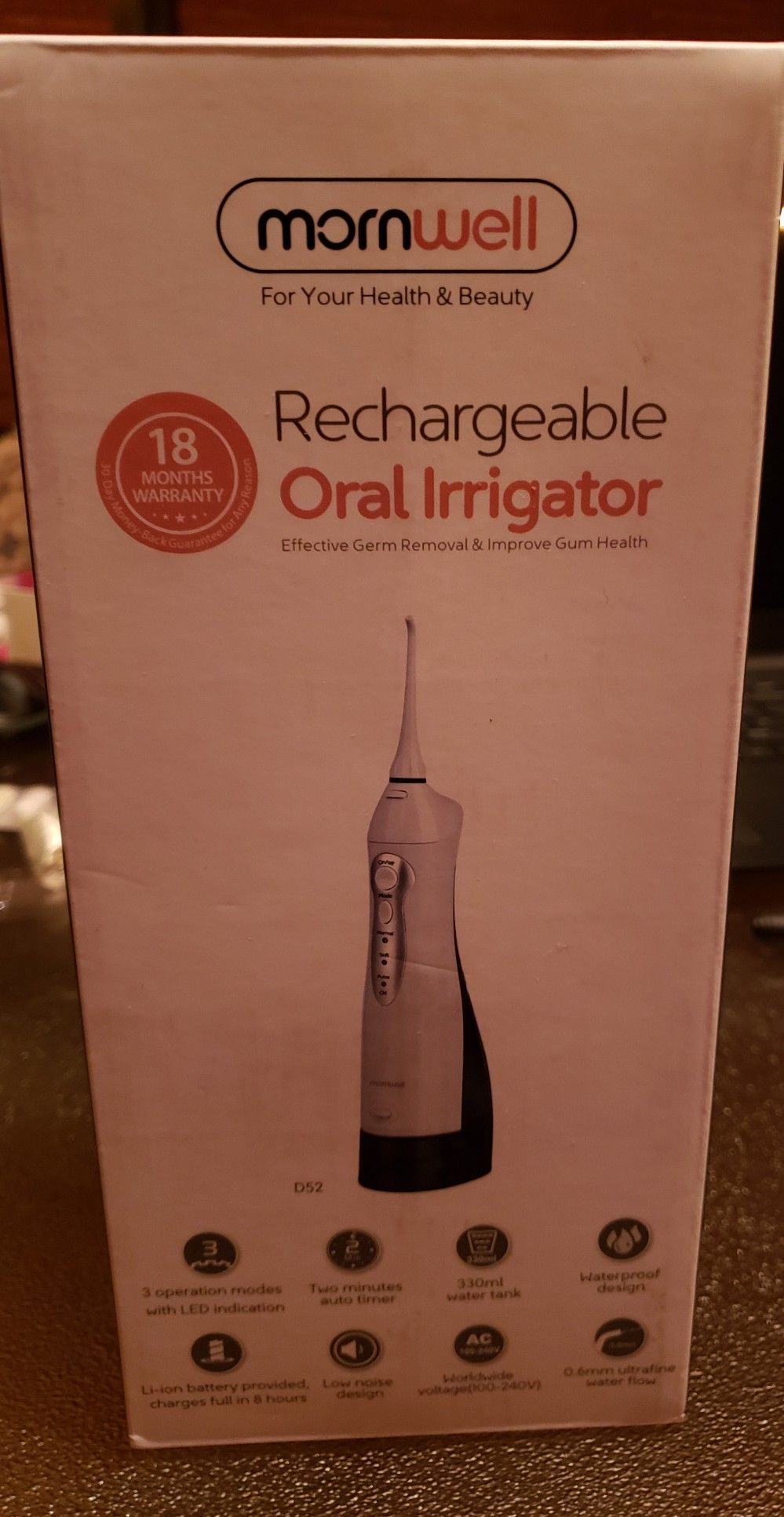 Mornwell Rechargable Oral Cleaner