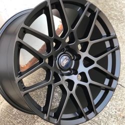 Brand New 20” Staggered Satin Black Ford Mustang GT Style wheels 5x114.3 Price Firm