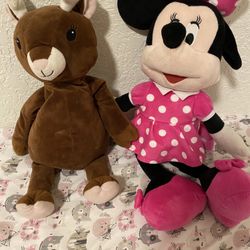 Stuffed Animal And Stuffed Miney 