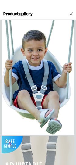 Swurfer kids bucket seat swing