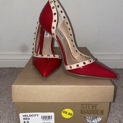 New Steve Madden Red Heels 