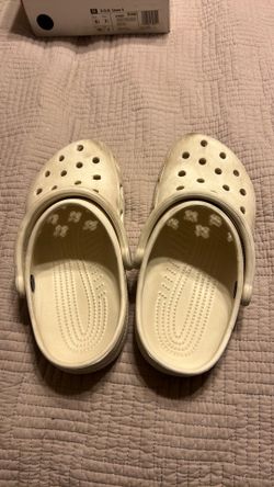 Crocs white size 4