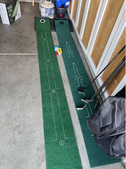 Golf putting Matt