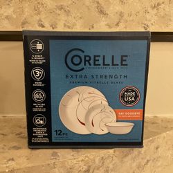 Corelle 12 Piece Dish Set 