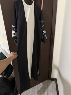 Black and White  Maxi Dress