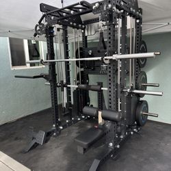 All In One Home Gym- Squat Rack, Functional Trainer, Smith Machine FREE DELIVERY