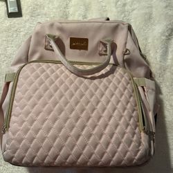 Pink Diaper Bag - Used