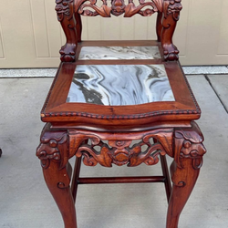 Antique Marble Inlay Set