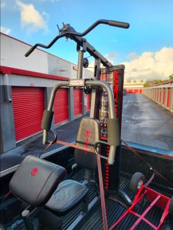 🚩Versatile heavy-duty HomeGym. 150lb selectorized weight stack. 15 Exercises over. Homestead 33033,Delivery for extra

It has a dual-action press arm