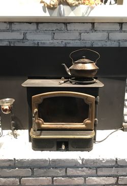 Lopi wood burner with blower