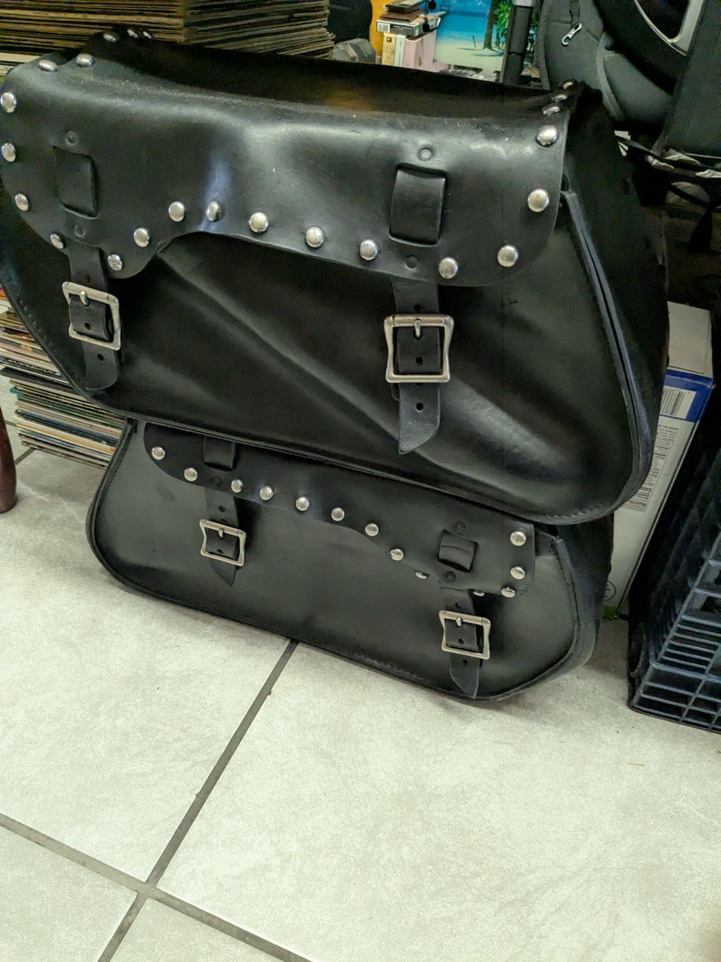Motorcycle side bags