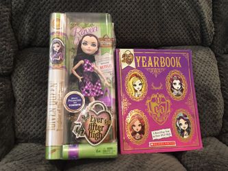 Brand New "Ever After High" Doll and Yearbook