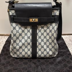 Authentic Vintage Gucci Bucket Shoulder Bag