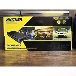 Kicker Amplifies 3600w